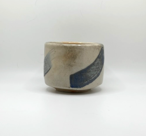 Shino & Blue Espresso Cup