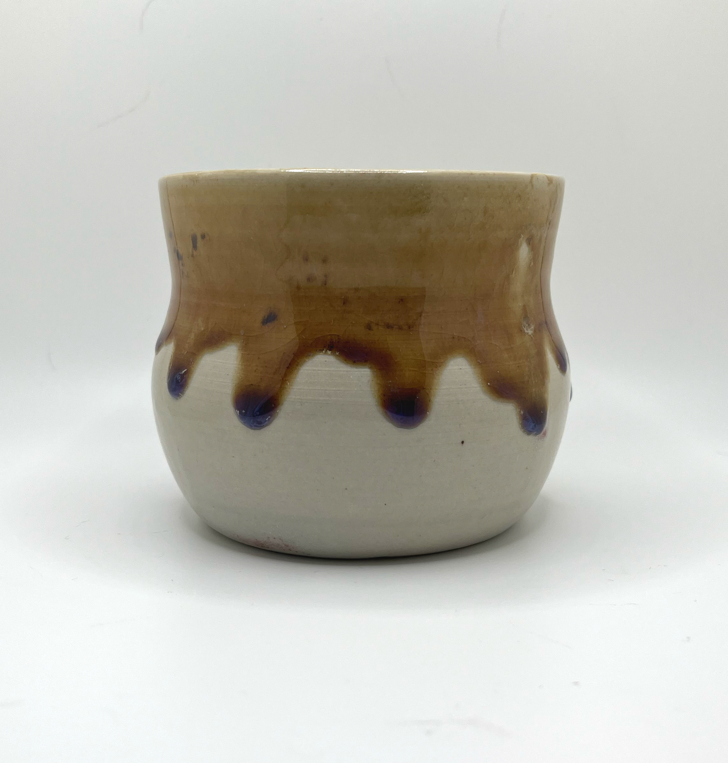 Purple Drip Vase